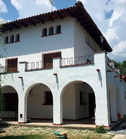 Trabajo de Roc pintor en Arbúcies